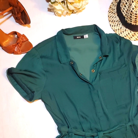 Pants - Belted Sleek Jumpsuit